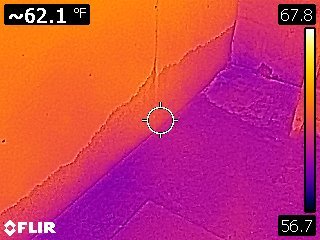 Infrared water tracing