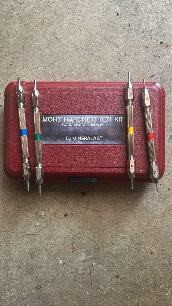 Concrete strength tester